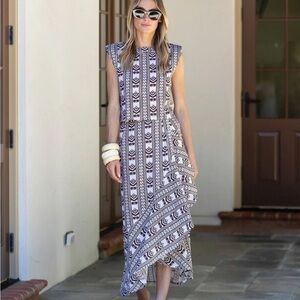 NWT Julia Amory ruffled skirt coco mystique